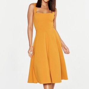 Size 12 Mustard Color Dress
